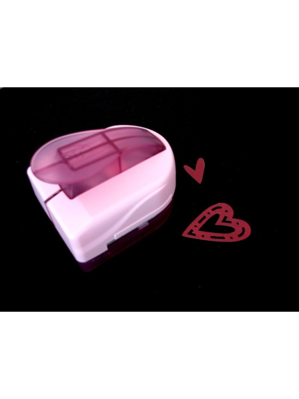 Creative Memories Heart Punch Sweetheart Maker Paper Scrapbook Cards 2" heart
